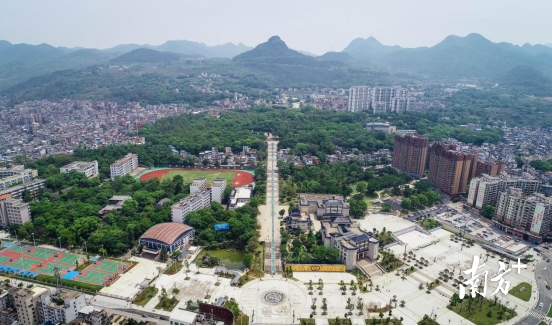 劉禹錫文化廣場。曾亮超 攝