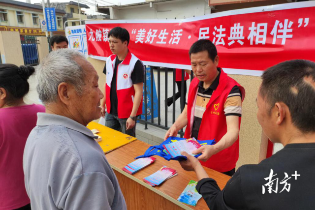 “美好生活 民法典相伴”法治宣傳活動。通訊員供圖